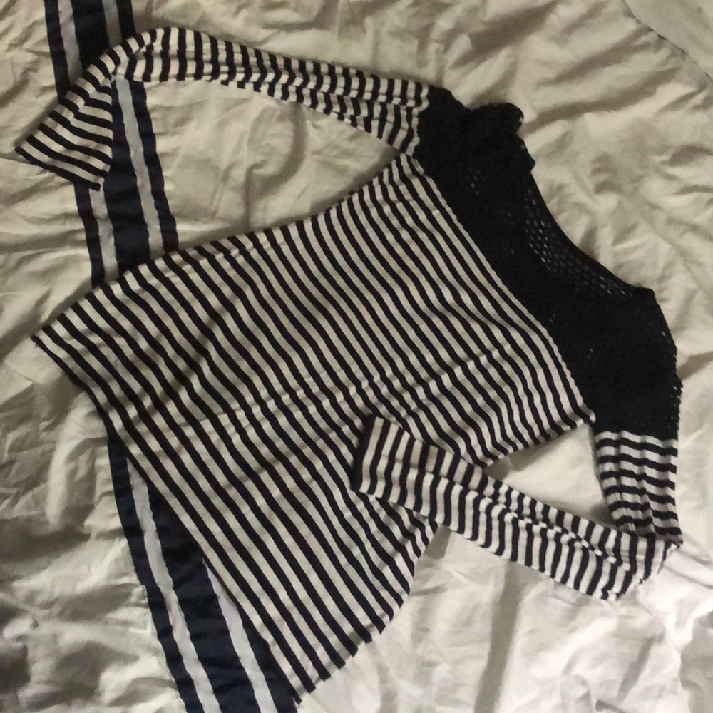 ✨ Bailey 44 long sleeve top with mesh detailing ✨